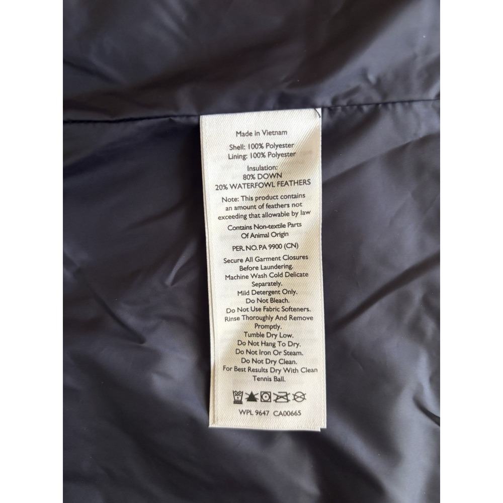Eddie Bauer EB650 Microlight Women's Large Teal Goose Down Puffer Jacket - Picture 5 of 8